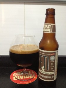 Yeti Great divide imperial stout